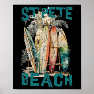 St Pete Florida Poster