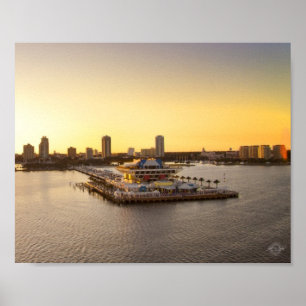 St. Pete Pier Poster