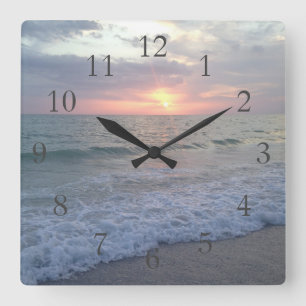 St. Pete Sunset Clock