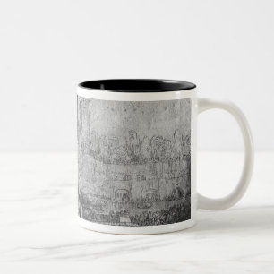 St. Peter and St. John Two-Tone Coffee Mug