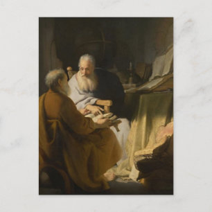 St. Peter and St. Paul by Rembrandt Postcard