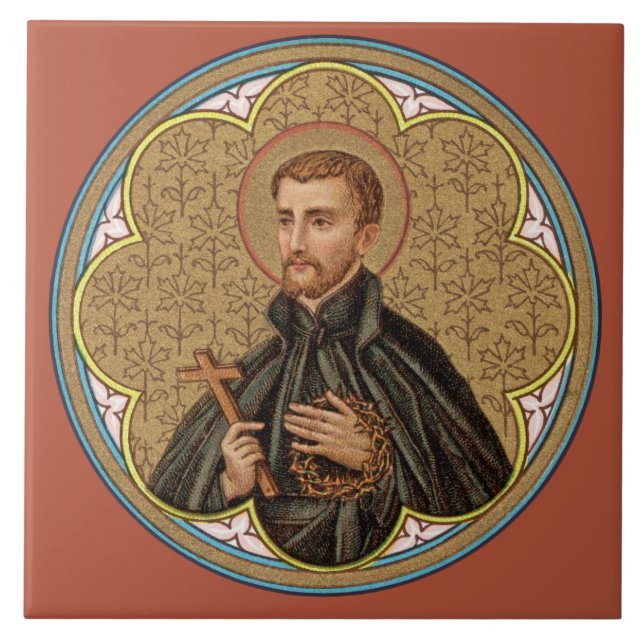 St. Peter Claver (BK 058) Ceramic Tile (Front)