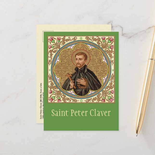 St. Peter Claver (BK 058) Postcard (Front/Back In Situ)