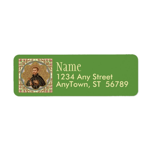 St. Peter Claver (BK 058) Return Address Label (Front)