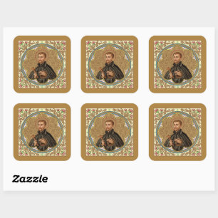 St. Peter Claver (BK 058) Square Sticker
