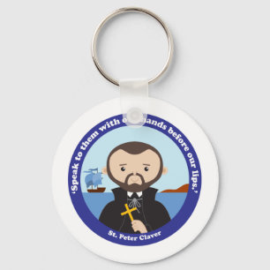 St. Peter Claver Key Ring
