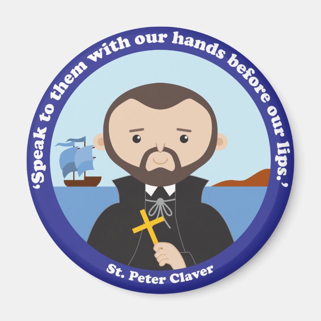 St. Peter Claver Magnet (Front)