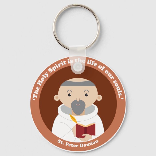 St. Peter Damian Key Ring (Front)