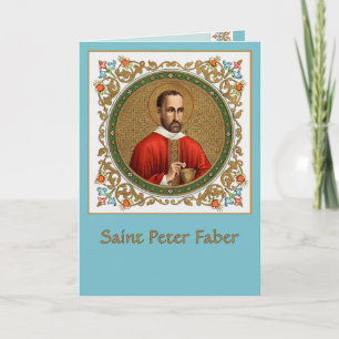 St. Peter Faber (BK 051) Blank Greeting/Note Card