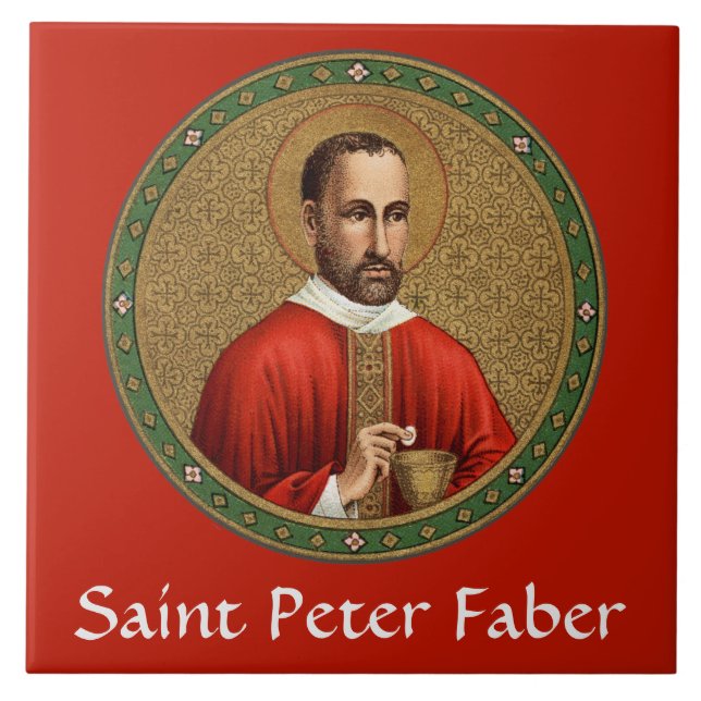 St. Peter Faber (BK 051) (Style 1) Ceramic Tile (Front)