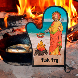St. Peter Fish Fry Oven Mitt