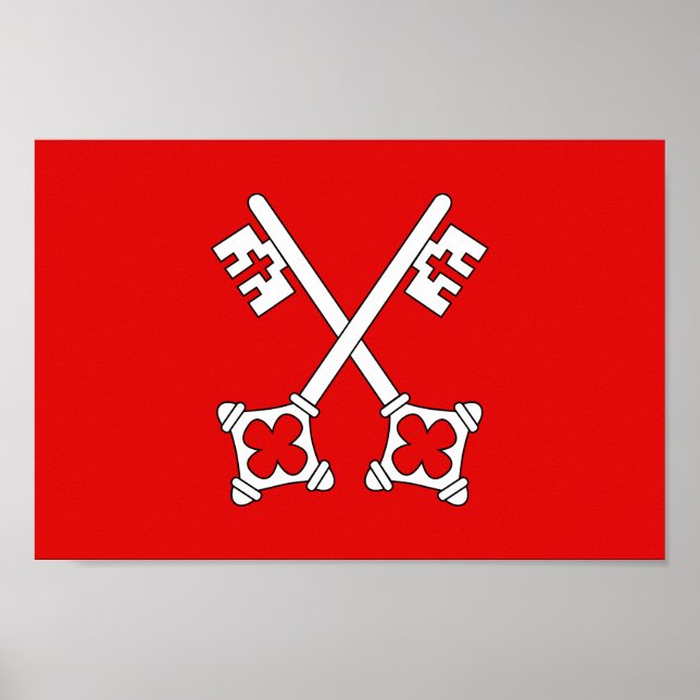 St Peter flag Poster (Front)