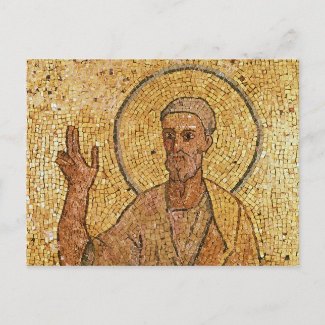 St. Peter, from the Crypt of St. Peter, c.700 AD Postcard (Front)