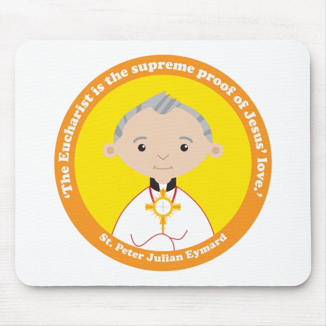 St. Peter Julian Eymard Mouse Pad (Front)