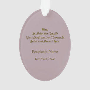 St. Peter (PM 07) Acrylic Ornament