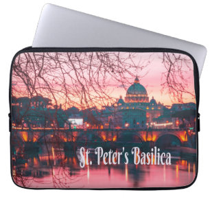 St. Peter’s Basilica, Rome, Italy Laptop Sleeve