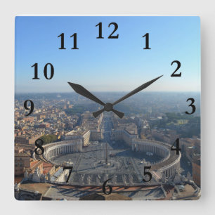St. Peter square Wall Clock