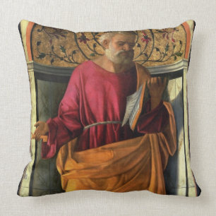 St. Peter (tempera on canvas) Cushion