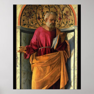 St. Peter (tempera on canvas) Poster