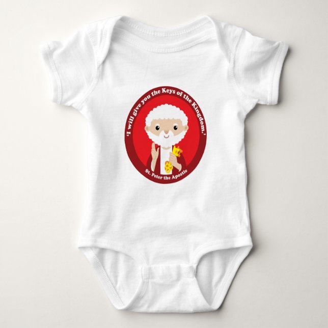 St. Peter the Apostle Baby Bodysuit (Front)