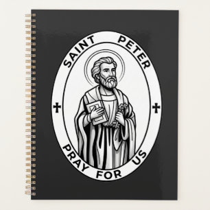 St. Peter the Apostle Emblem Catholic Saint Faith Planner