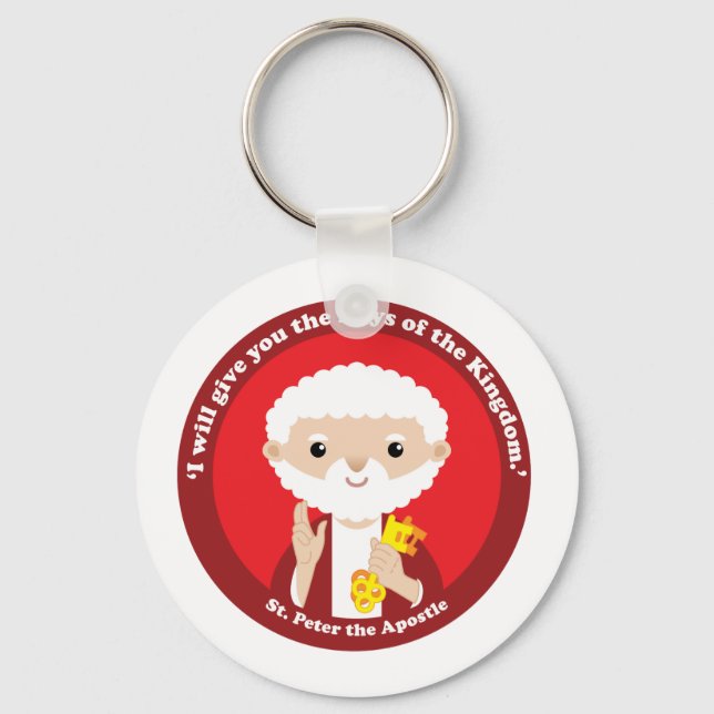 St. Peter the Apostle Key Ring (Front)