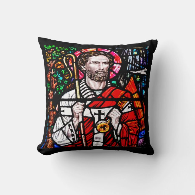 St Peter Throw Pillows (Front)