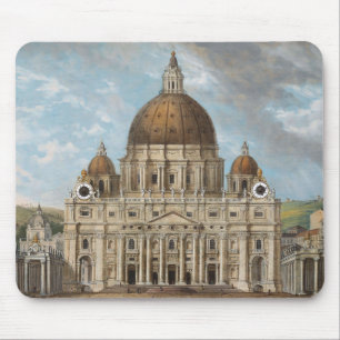 St Peter's Basilica in the Vatican City Mouse Pad