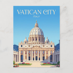 St. Peter's Basilica Italy Postcard