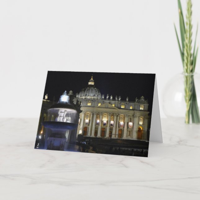 St. Peter's Basilica, Vatican City - card (Front)