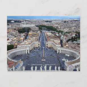 St. Peter's Basilica, Vatican City, Italy  Postcard