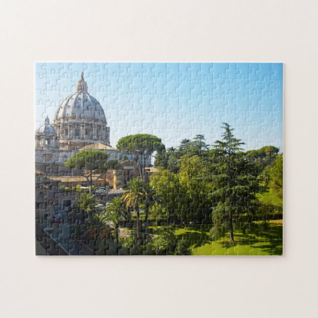St. Peter's Basilica, Vatican City, Rome, Italy Jigsaw Puzzle (Horizontal)