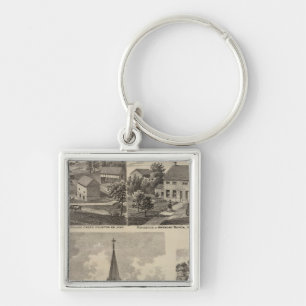 St. Peter's Church, Caledonia, Minnesota Key Ring