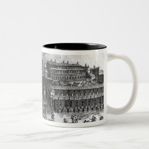 St. Peter's Church, from 'Views of Rome' Two-Tone Coffee Mug