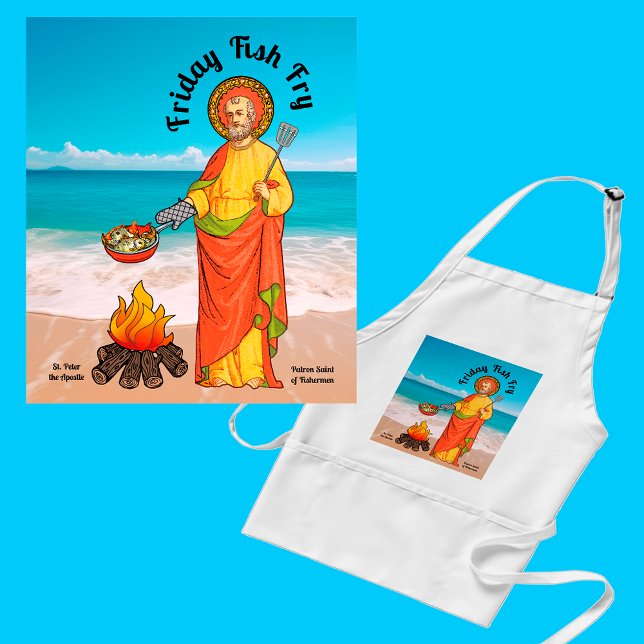 St. Peter's Friday Fish Fry Standard Apron (Creator Uploaded)