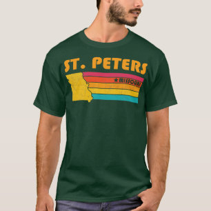St Peters Missouri Vintage Distressed Souvenir 2 T-Shirt