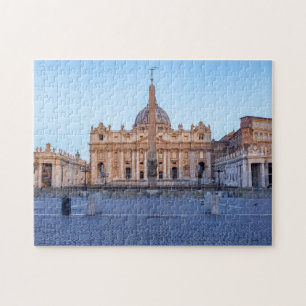 St. Peter's Square in Vatican City - Rome, Italy Jigsaw Puzzle