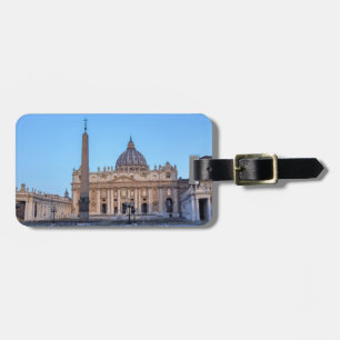 St. Peter's Square in Vatican City - Rome, Italy Luggage Tag