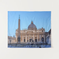 St. Peter's Square in Vatican City - Rome, Italy