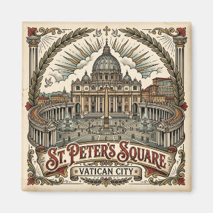 St. Peter's Square (Piazza San Pietro) Magnet