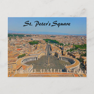 St. Peter's Square Postcard