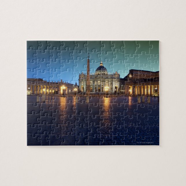 St Peters Square, Rome, Italy Jigsaw Puzzle (Horizontal)