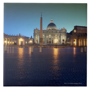 St Peters Square, Rome, Italy Tile