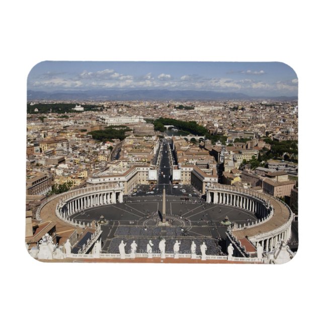 St Peters Square, Rome Magnet (Horizontal)
