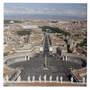 St Peters Square, Rome Tile