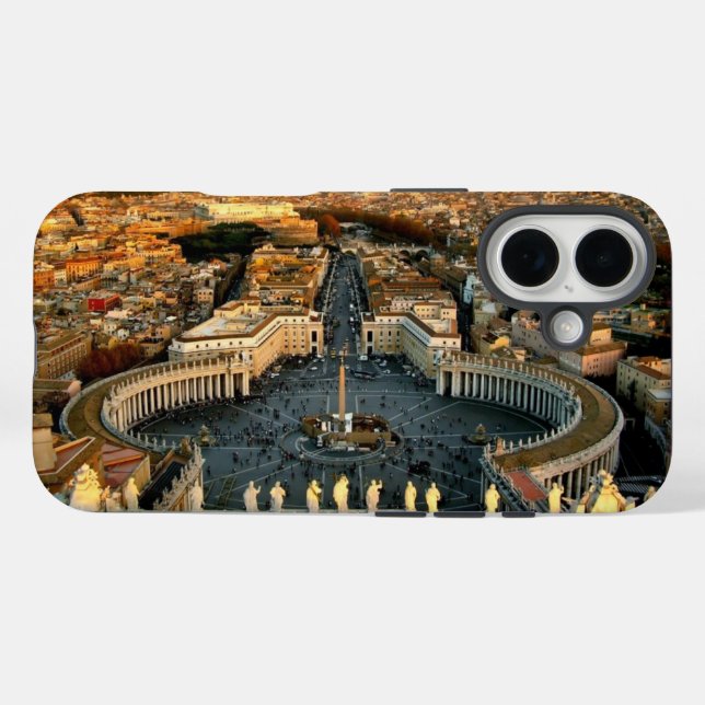 St Peter's Square Vatican Case-Mate iPhone Case (Back (Horizontal))