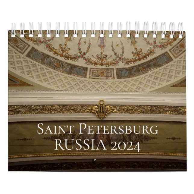 St Petersburg Calendar 2024 (Cover)