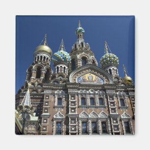 St Petersburg church, Russia Magnet