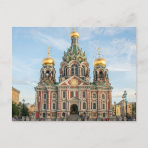 St. Petersburg Church Russia Postcard