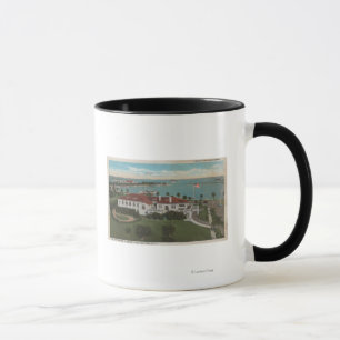 St. Petersburg, FL - Aerial of Yacht Club & Mug